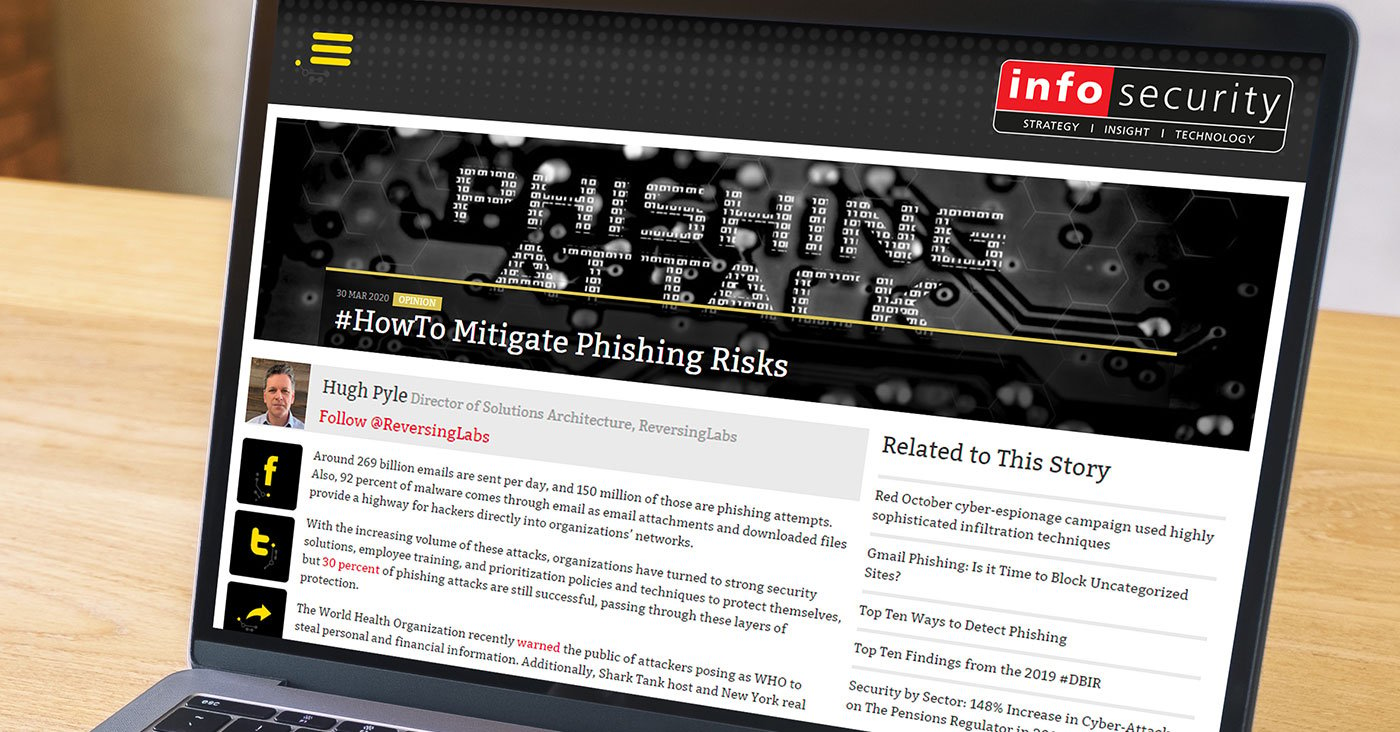 InfoSecurity HowTo Mitigate Phishing Risks