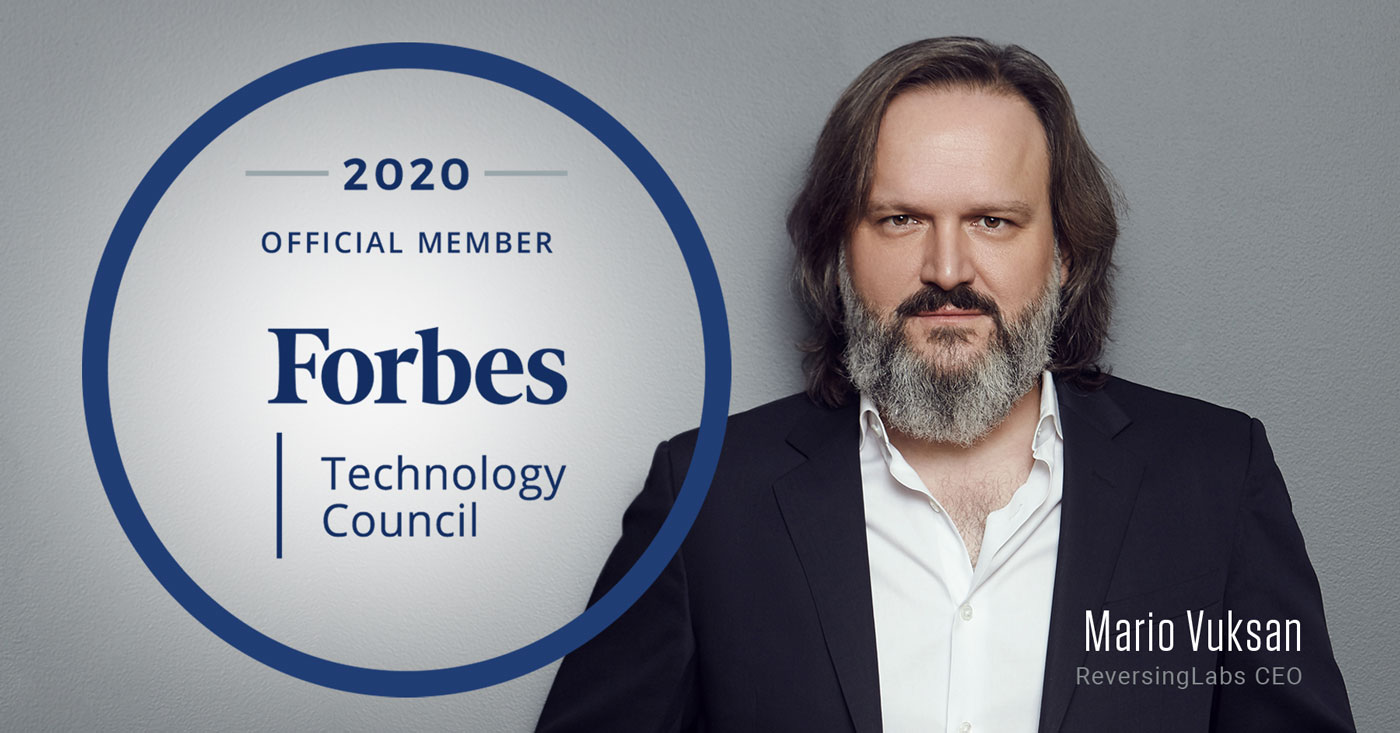 ReversingLabs CEO Mario Vuksan joins the Forbes Technology Council